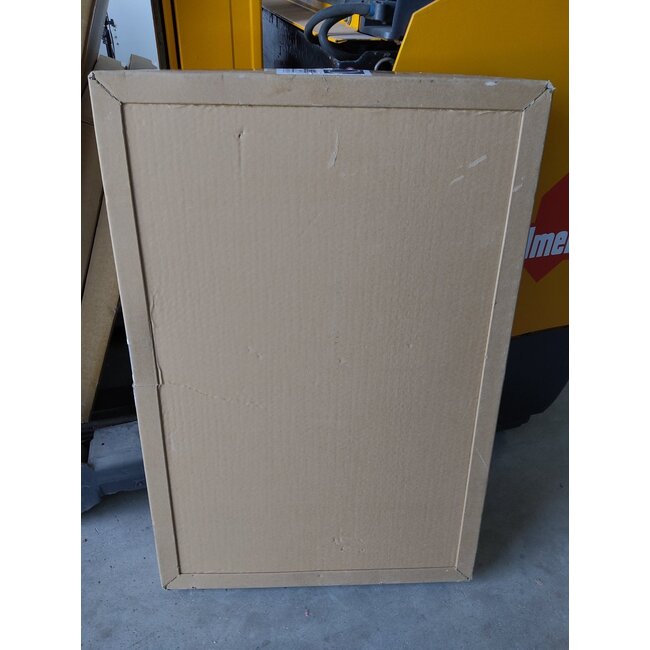 Zweite Chance - asymmetrischer Einbauspiegel mit LED-Beleuchtung und Anti-Beschlag 100cm breit und 65cm hoch - Default