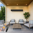 Infrarot-Terrassenheizstrahler Fireside Friend mit WLAN und Thermostat