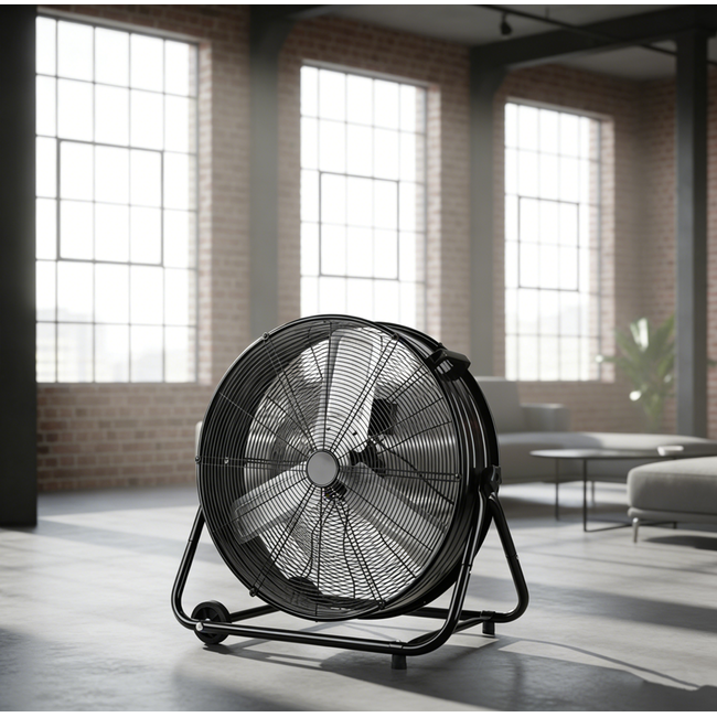 Industrieller fahrbarer Ventilator 360 W – 90 cm