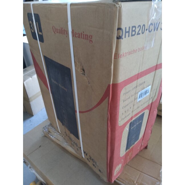 Zweite Chance - 30 Liter QH Dual elektrischer Boiler mit digitaler Bedienung - Standard