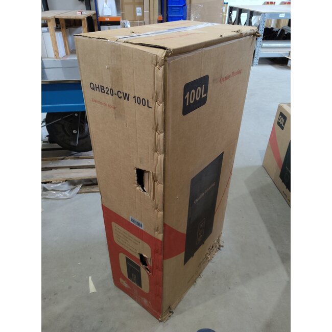 Zweite Chance - 100 Liter QH Dual elektrischer Boiler mit mechanischer Bedienung - Standard