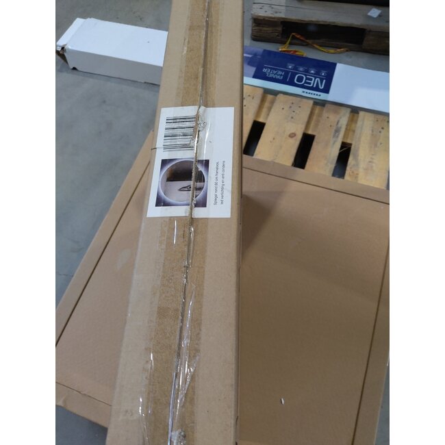 Zweite Chance - Spiegel rund 60 cm rahmenlos, rundum LED-Beleuchtung und Anti-Beschlag - Standard
