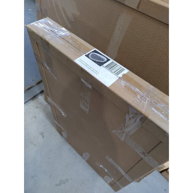 Zweite Chance - asymmetrischer Einbauspiegel mit LED-Beleuchtung und Anti-Beschlag, 90 cm breit und 60 cm hoch - Standard