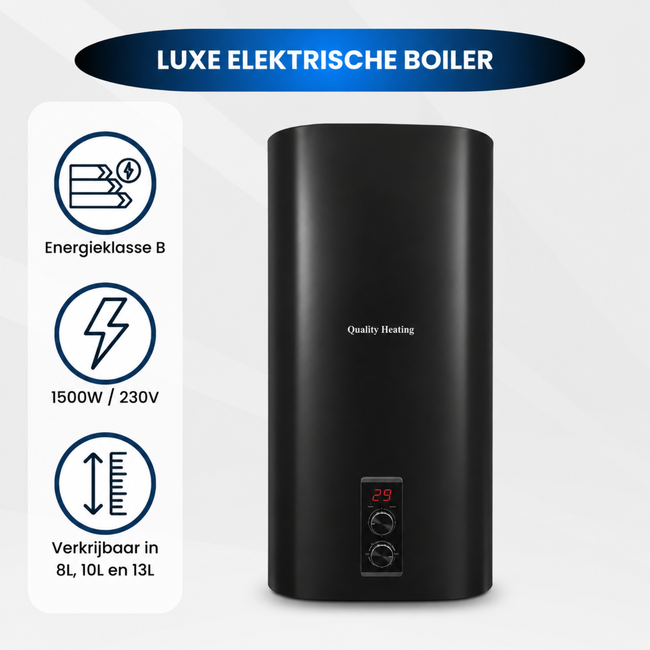 Zweite Chance - 100-Liter QH Dual Elektroboiler mit mechanischer Bedienung - Standard
