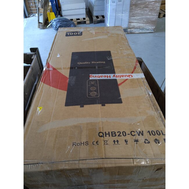 Zweite Chance - 100-Liter QH Dual Elektroboiler mit mechanischer Bedienung - Standard