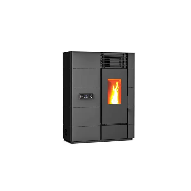 Pelletofen 12 kW – 130 m² – A+ – 5 Leistungsstufen – Wifi – KM1203E