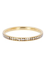 IXXXI IXXXI Zirconia Crystal ring Gold