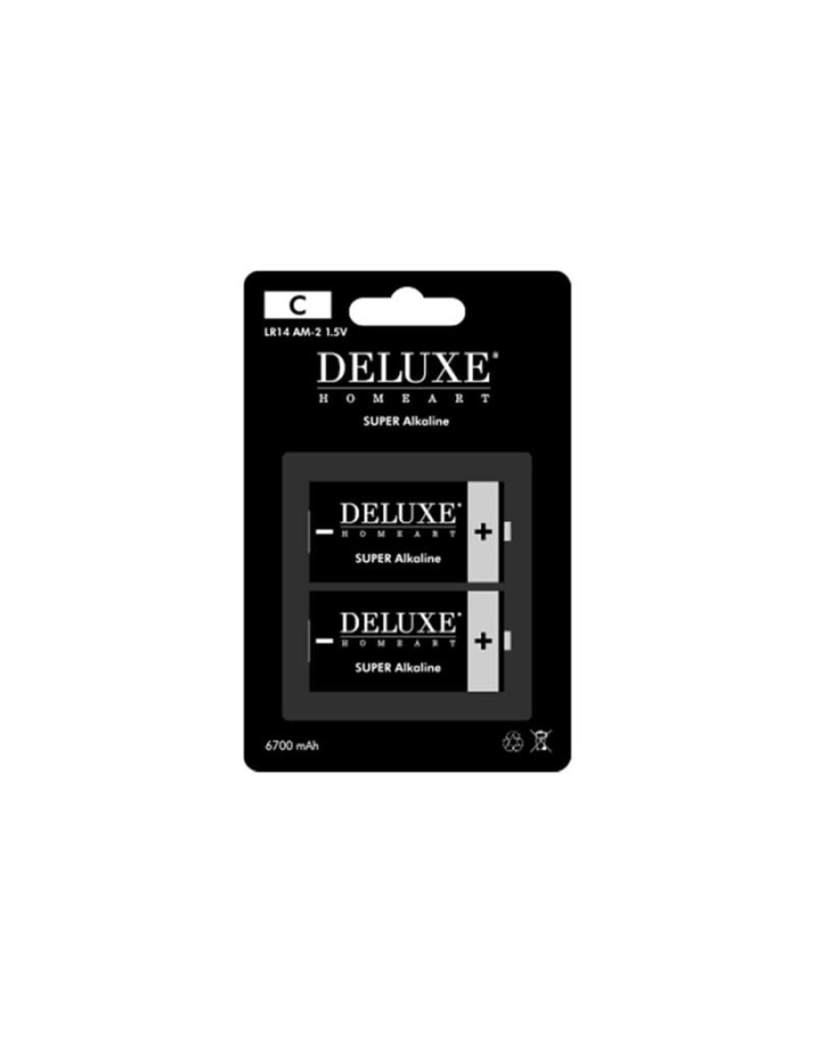 Deluxe Homeart Deluxe Homeart 2x C-Batteries