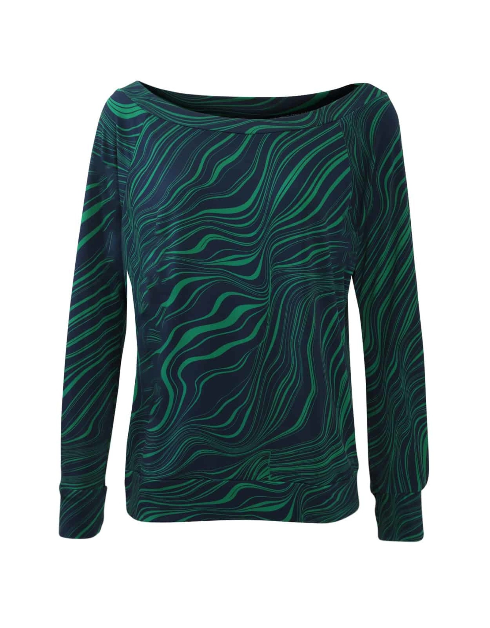 br&dy BR&DY Swirl Sweater Green