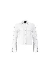 Poools Jasje Knopen Off White Poools