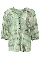 maicazz Mango Blouse Paint Aquatic