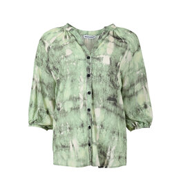 maicazz Mango Blouse Paint Aquatic