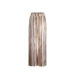 Poools Pant Print Cream Apri poools