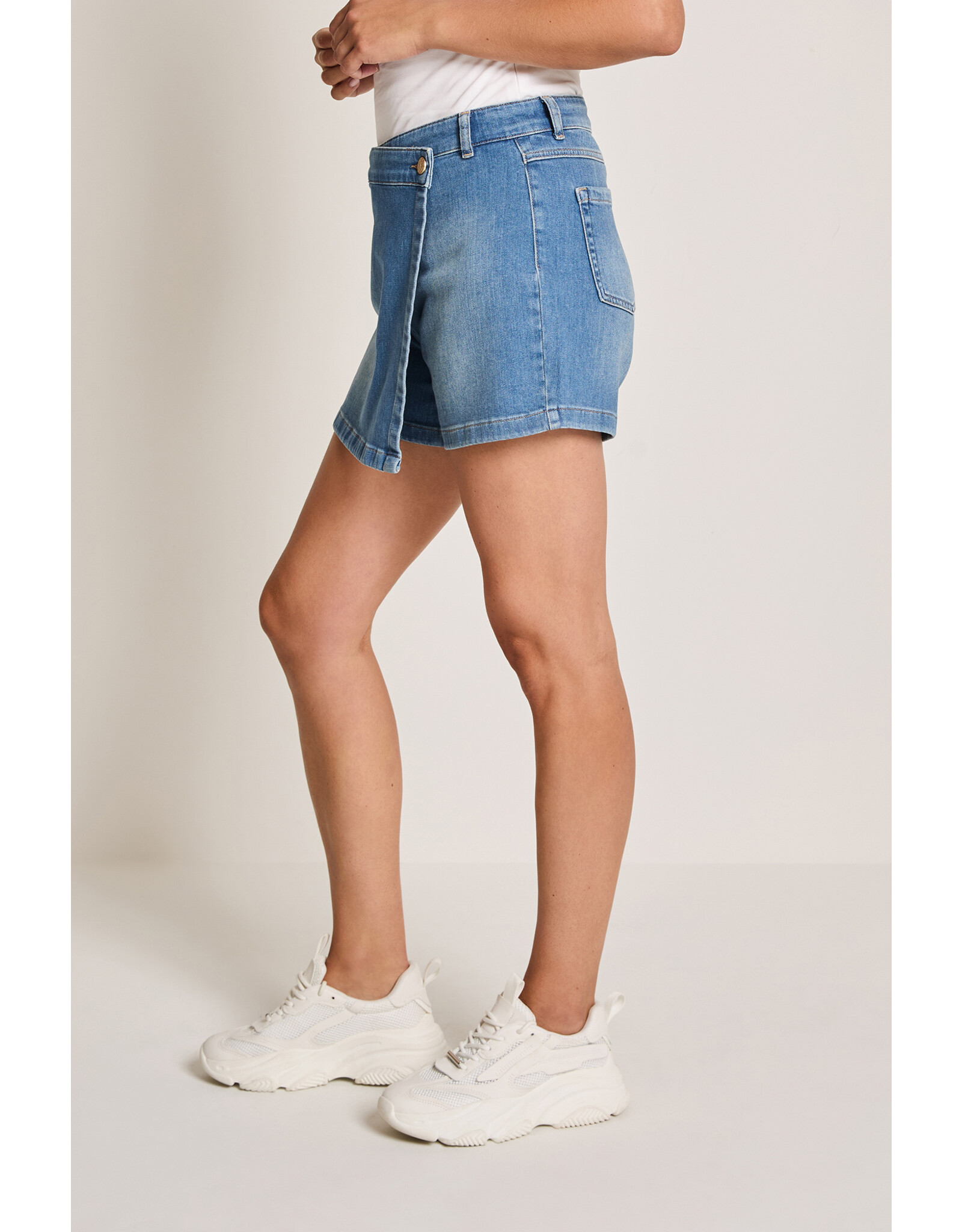 Para Mi Ella Skort Dailey Denims Summer Bleu