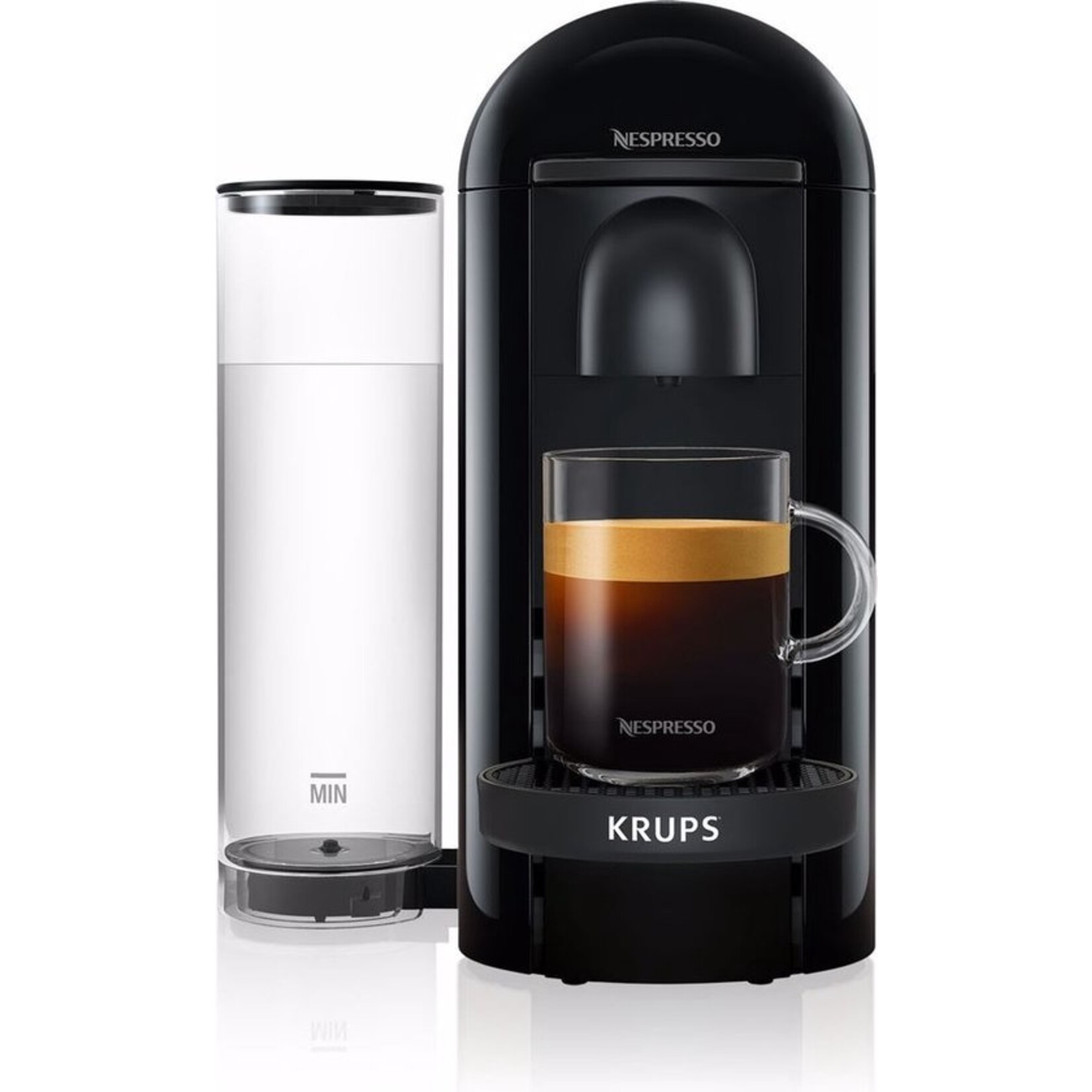 Krups Nespresso Vertuo + XN9038 - Koffiecupmachine - Zwart