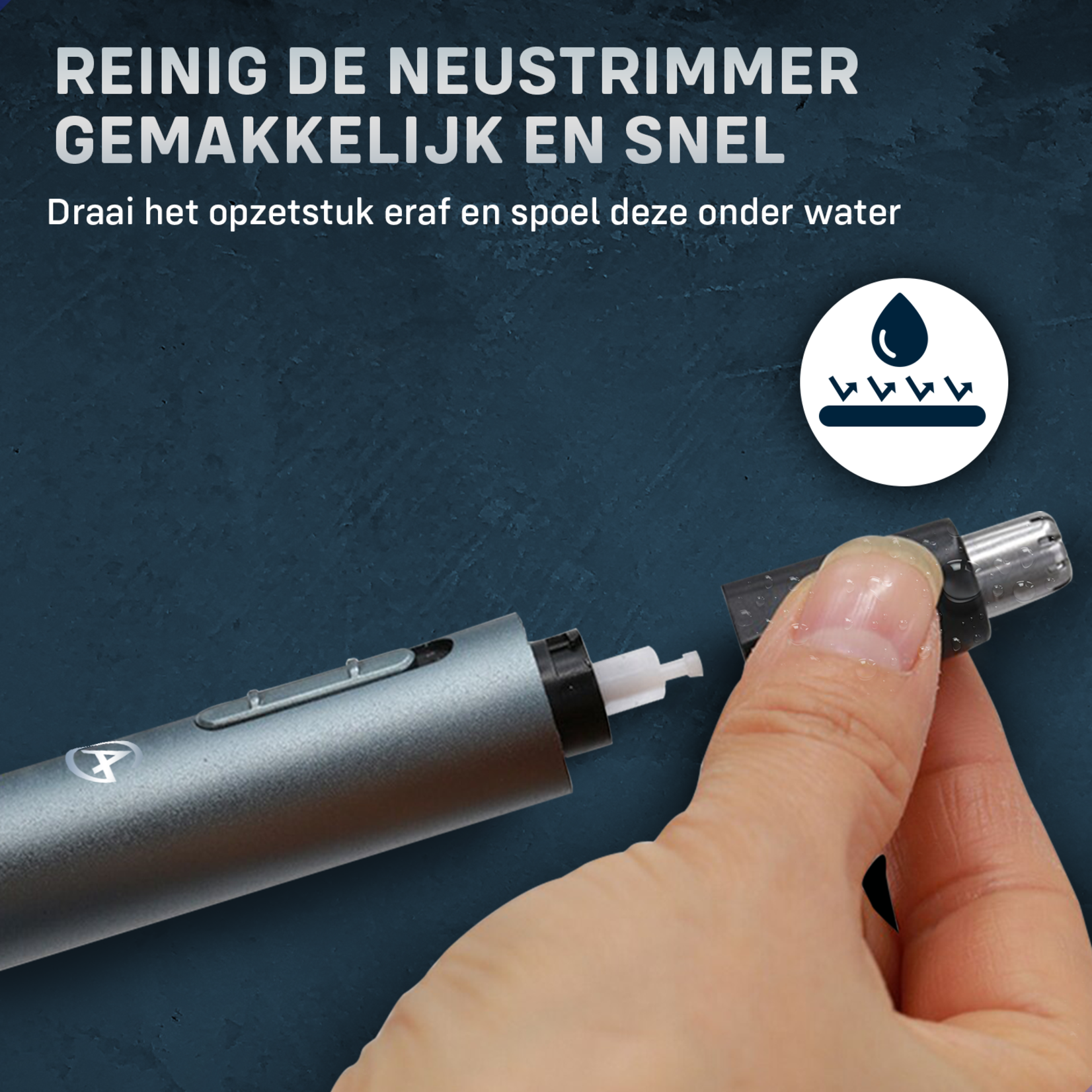 AG Store AG120 Neustrimmer Mannen - Vrouwen  - Oplaadbaar - Oortrimmer - Dames - Wenkbrauwtrimmer - Multifunctioneel Professioneel 3 in 1 Trimmer - Neushaartrimmers  -