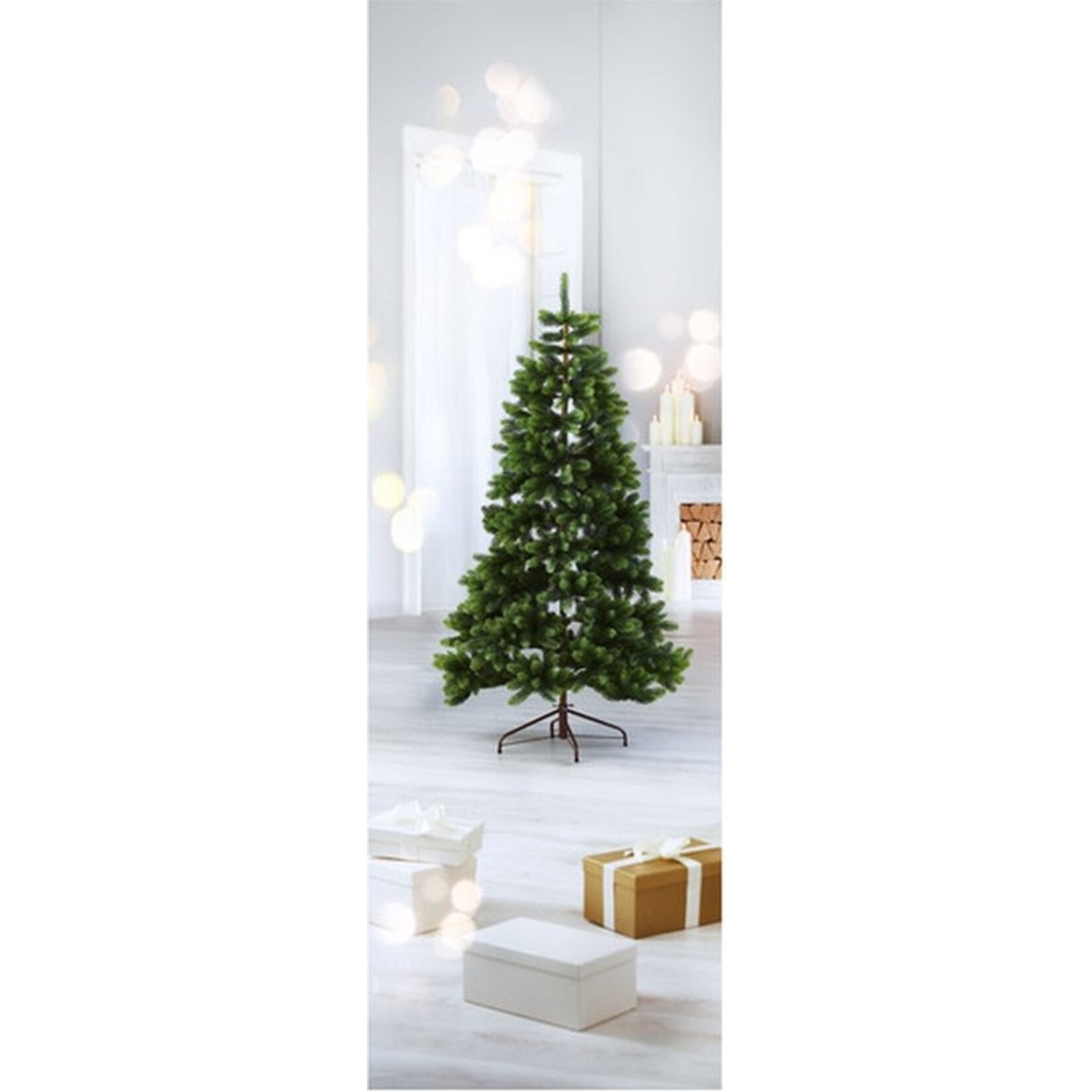 AG Kerstboom 180 cm - 930 flexibel te vormen takken - zeer dicht takkenstelsel - volle kerstboom