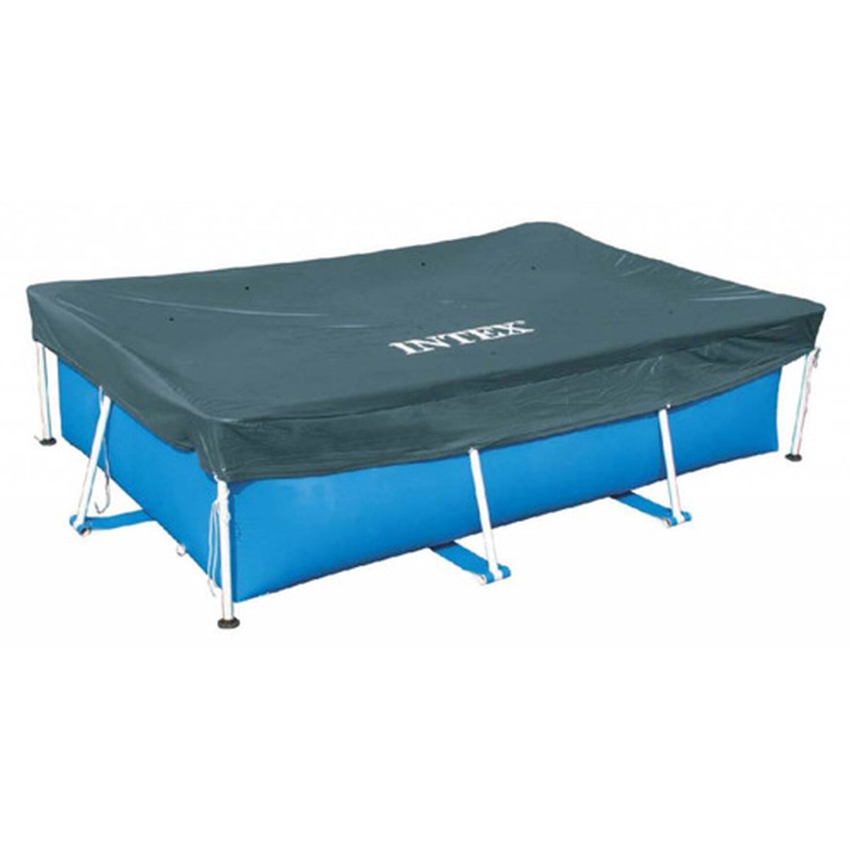 Intex Afdekzeil Framepool Rechthoek - Afdekzeil - 300x200 cm Blauw