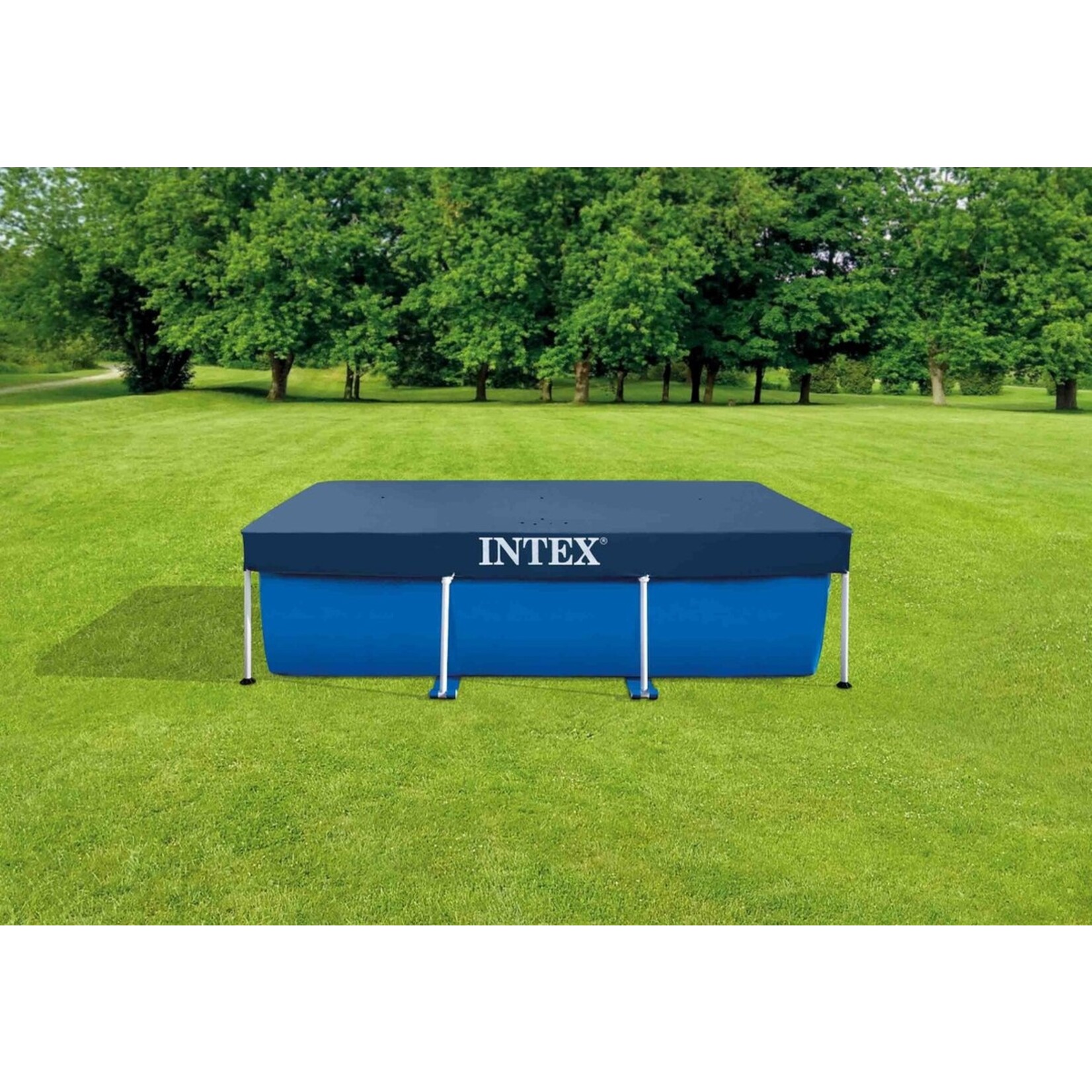 Intex Afdekzeil Framepool Rechthoek - Afdekzeil - 300x200 cm Blauw