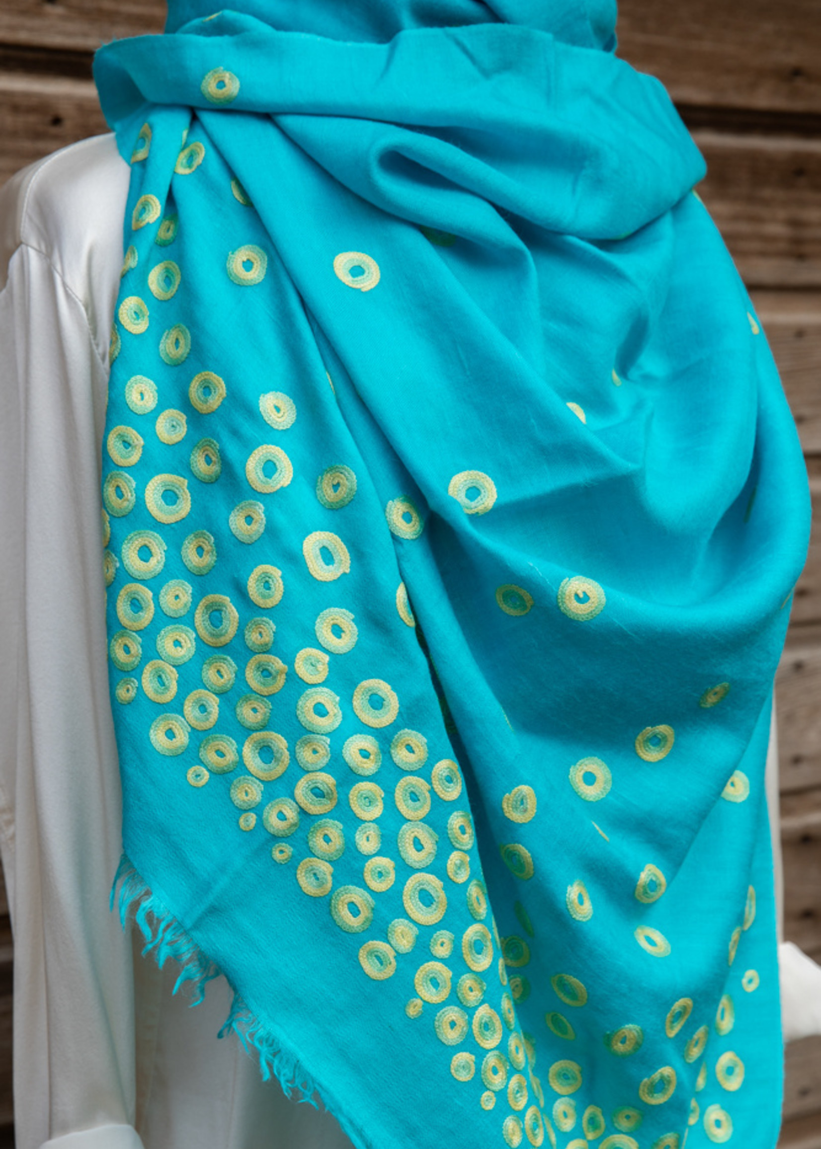 Kashmir Loom Sjaal