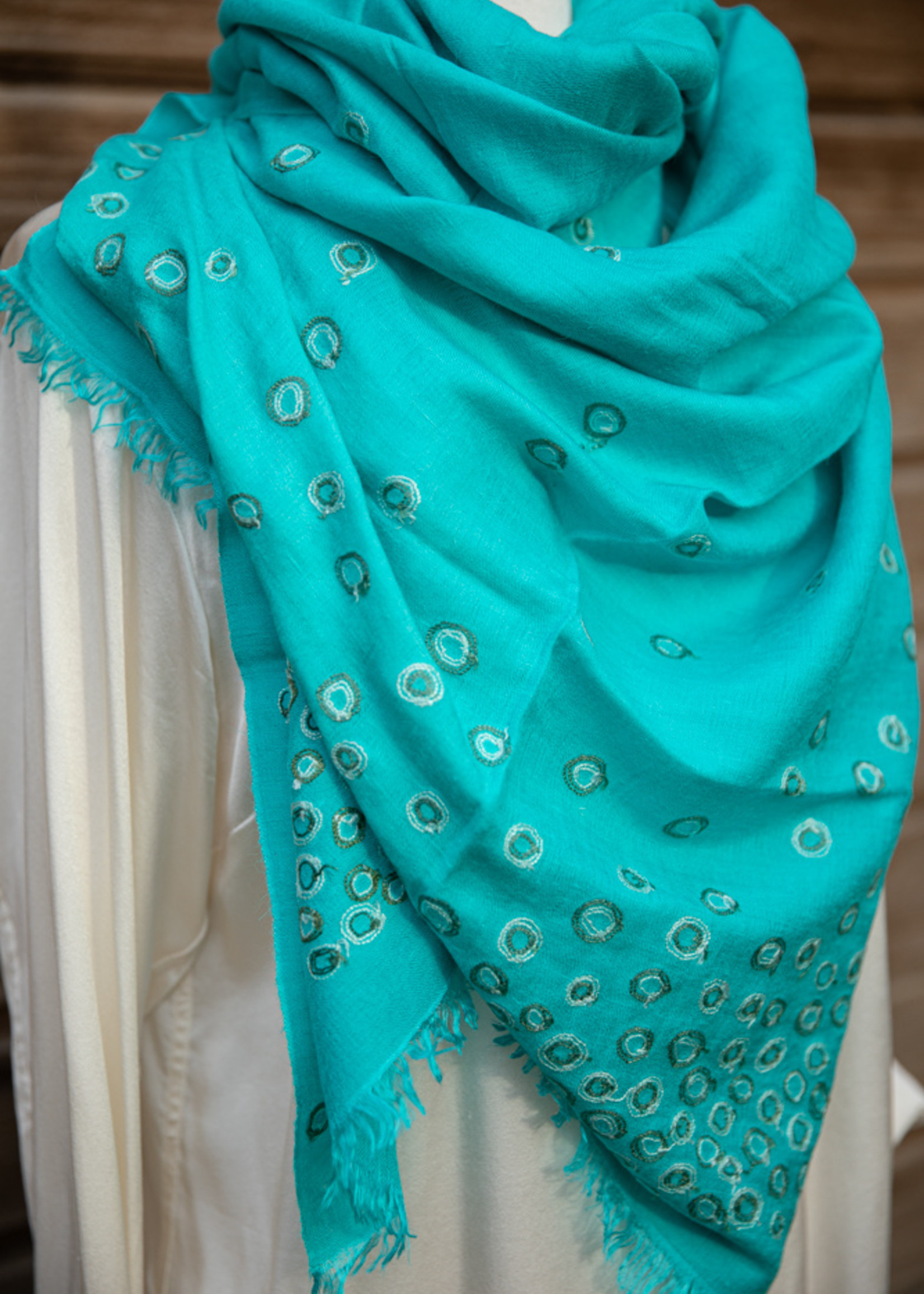 Kashmir Loom Sjaal