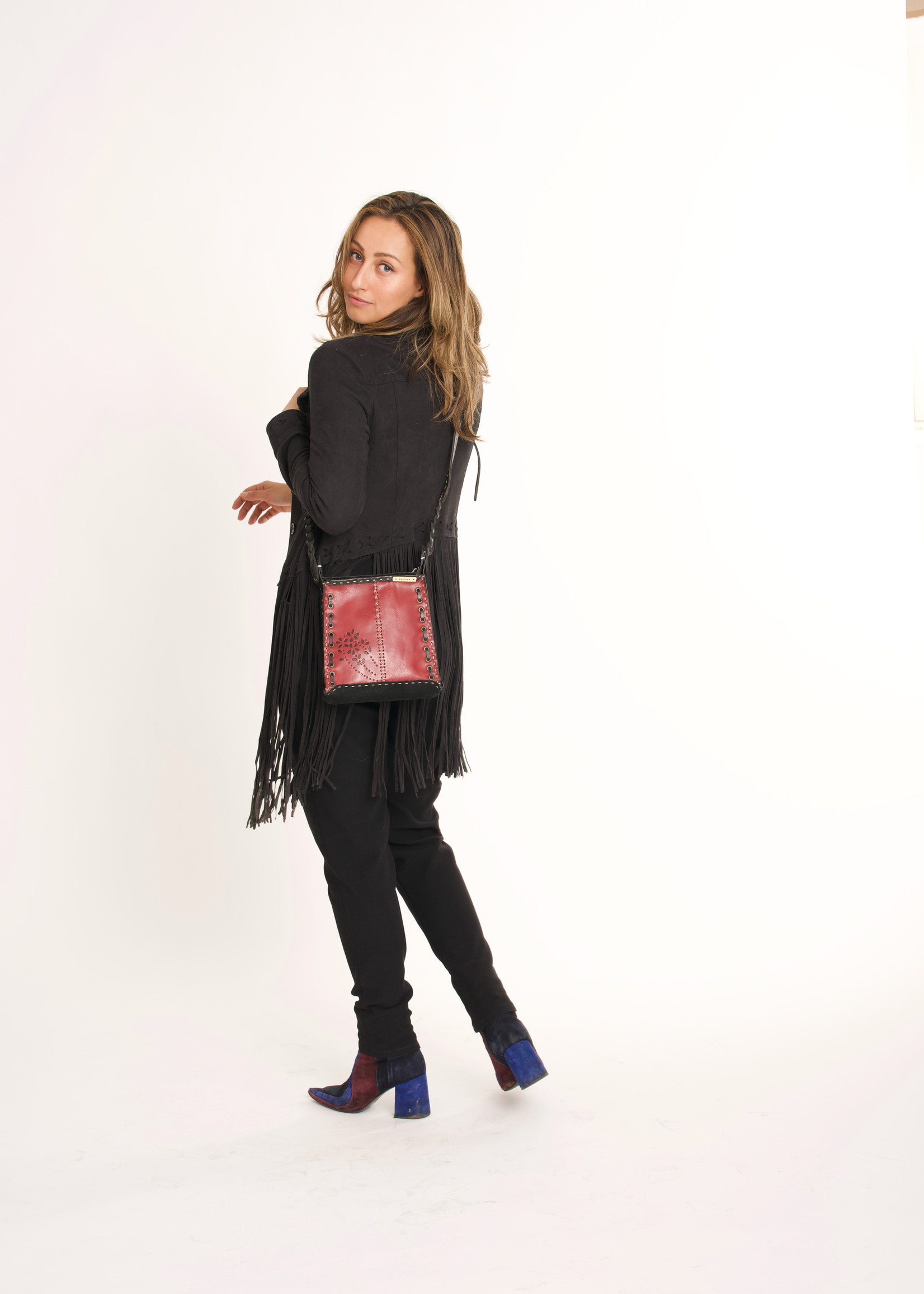 Giani Sling Bag by Kahuna - Rood