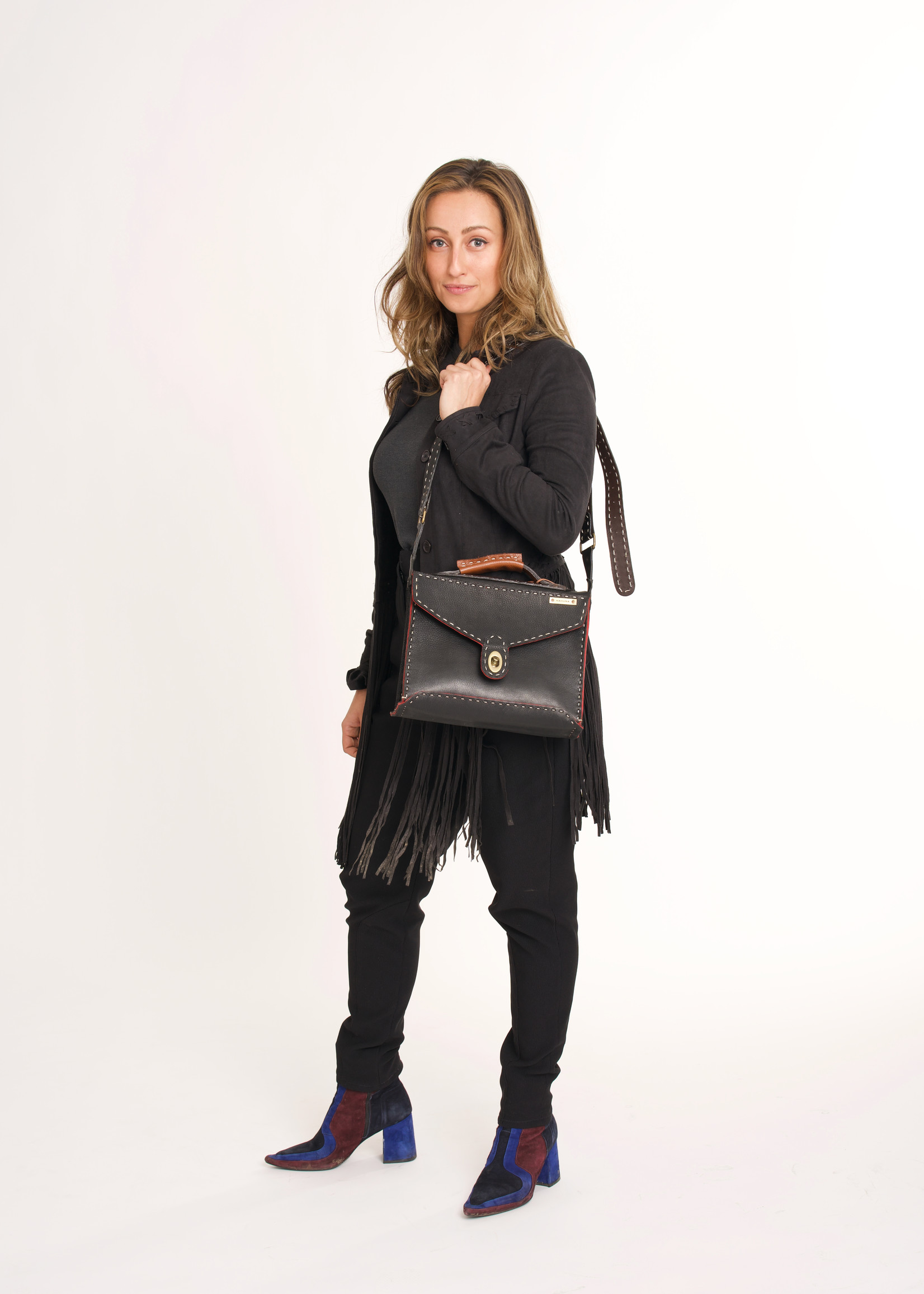 Paulo Hand Bag by Kahuna - Zwart