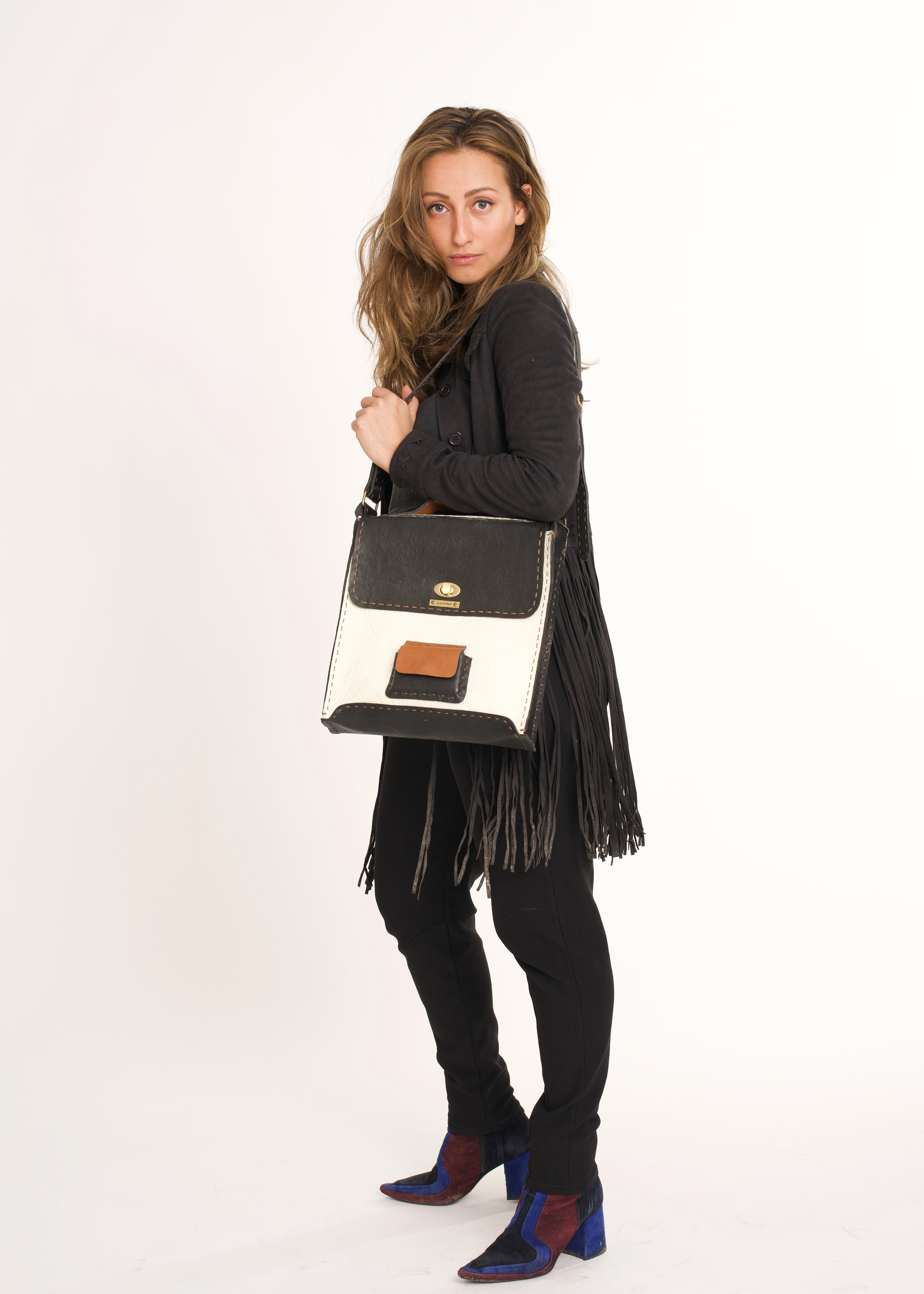 Reever Messenger Bag by Kahuna - Wit