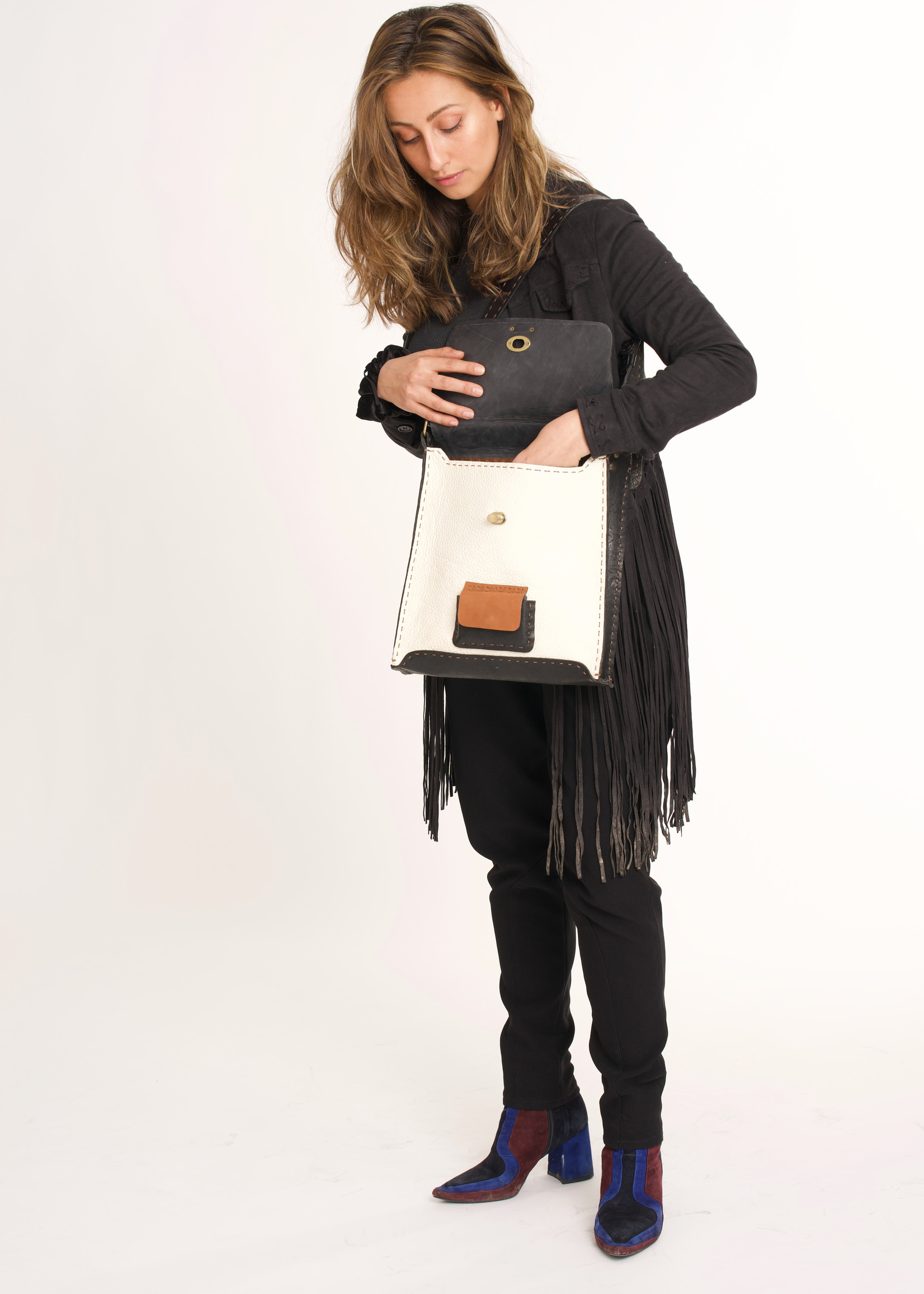 Reever Messenger Bag by Kahuna - Wit