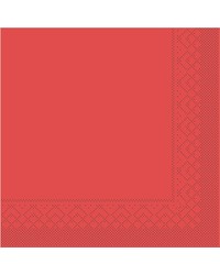 Servet Tissue 3 laags Rood 40x40cm 1/4 vouw bestellen