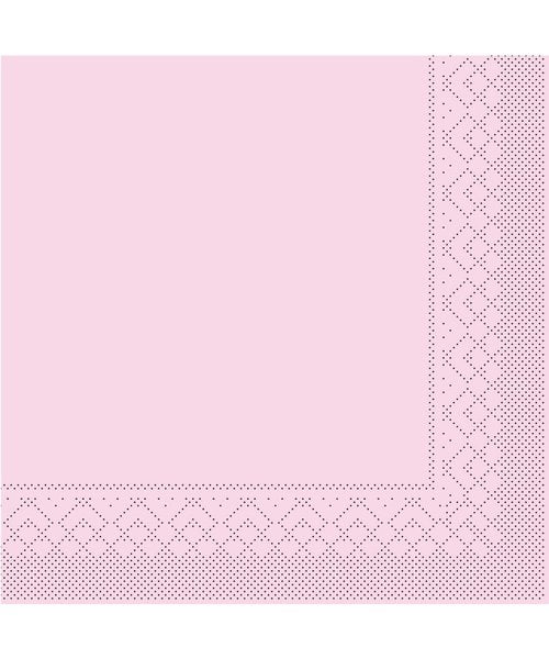 Servet Tissue 3 laags Roze 33x33cm 1/8 vouw bestellen
