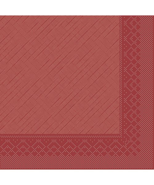 Servet Tissue Deluxe 4 laags Bordeaux 40x40cm bestellen