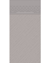 Pocket napkin Tissue Deluxe Grijs 40x40cm 4 Lgs  1/8 vouw bestellen