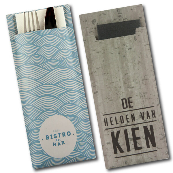 Pochetto's bedrukken met eigen logo