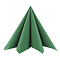 Servet Airlaid  40x40cm uni Donkergroen