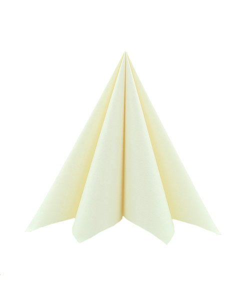 Cocktailservet Softpoint 17x17cm, Creme kopen