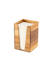 Dispenser Hout, voor servet 24x24cm bestellen Dispenser Hout, voor servet 24x24cm bestellen
