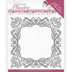 PM10188 - Mal - Precious Marieke - Pretty Flowers - Lace Frame