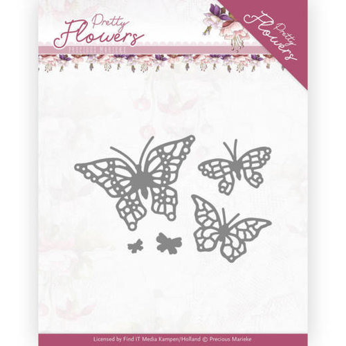 Precious Marieke PM10193 - Mal - Precious Marieke - Pretty Flowers - Pretty Butterflies