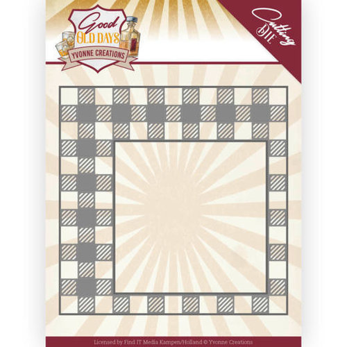 Yvonne Creations YCD10220 - Mal - Yvonne Creations - Good Old Days - Checkered Frame