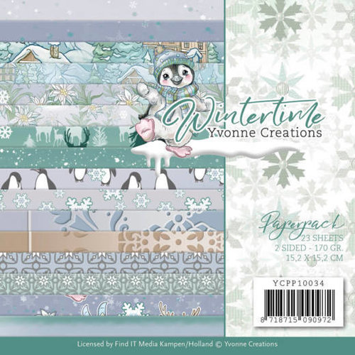 Yvonne Creations YCPP10034 - Papierpak - Yvonne Creations - Winter Time