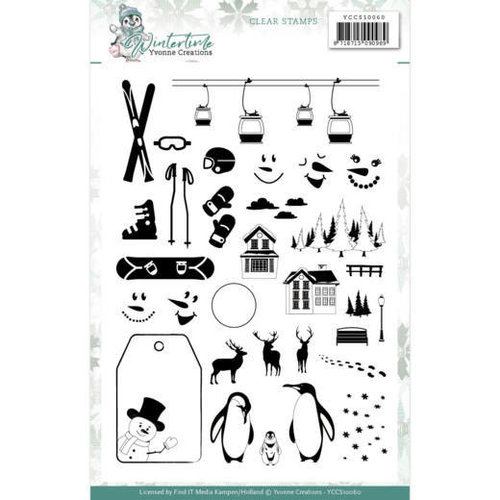 Yvonne Creations YCCS10060 - Stempel - Yvonne Creations - Winter Time