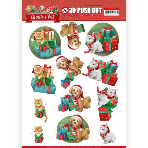 Amy Design SB10462 - Uitdrukvel - Amy Design - Christmas Pets - Presents