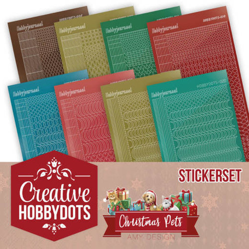 Amy Design CHSTS005 - Creative Hobbydots 5 - Amy Design - Christmas Pets - Sticker Set