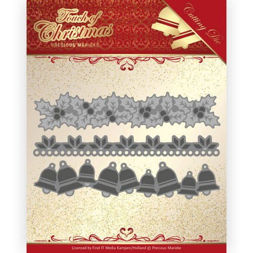 Precious Marieke PM10186 - Mal - Precious Marieke - Touch of Christmas - Christmas Borders