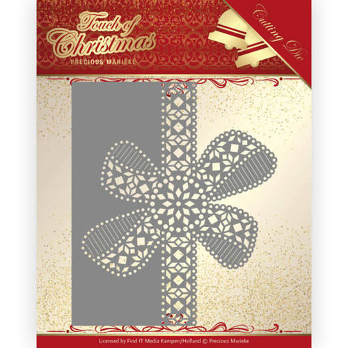 Precious Marieke PM10183 - Mal - Precious Marieke - Touch of Christmas - Christmas Bow Border