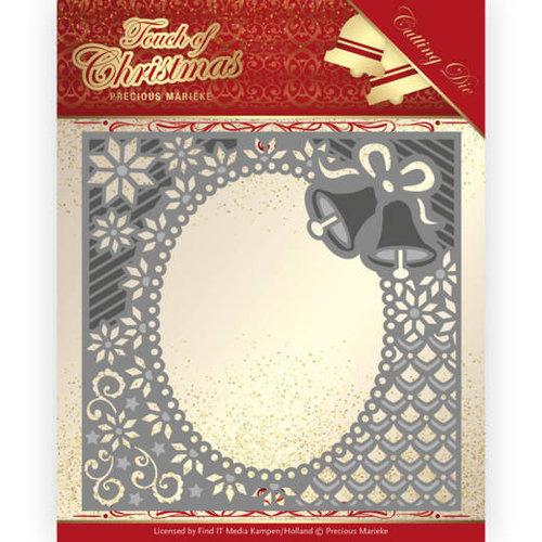Precious Marieke PM10182 - Mal - Precious Marieke - Touch of Christmas - Christmas Bells Frame
