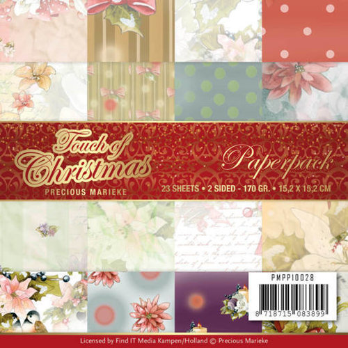 Precious Marieke PMPP10028 - Papierpak - Precious Marieke - Touch of Christmas