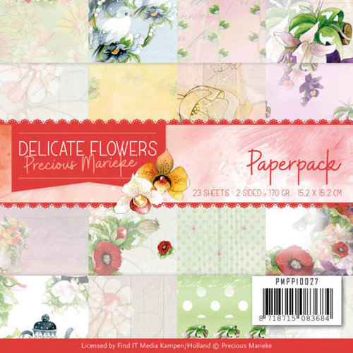 Precious Marieke PMPP10027 - Papierpak - Precious Marieke Delicate Flowers