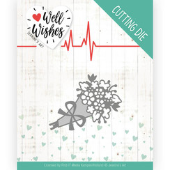 JAD10095 - Mal - Jeanines Art- Well Wishes - Bouquet